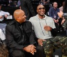 Lamar Odom attends a basketball game between the Miami Heat and the Los Angeles Lakers at Staples Center on March 30, 2016 in Los Angeles, California