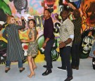 The Cast of 'Suicide Squad' Add The Finishing Touches To Graffiti Artist Ryan Meades' Mural In London