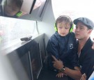 Brad Pitt Attends The MotoGP British Grand Prix Race At Silverstone Ahead Of The Release Of The Documentary 'Hitting The Apex'