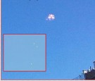 UFO 'caught on camera arriving through wormhole?