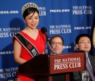 Miss Canada Speaks At The National Press Club About Her Absence From The Miss World Finals In China