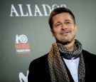 Brad Pitt attends the Madrid premiere of the Paramount Pictures title 'Allied' (Aliados) at callao City Lights on November 22, 2016 in Madrid, Spain