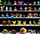 Pokemon's figures are on display during the International Tokyo Toy Show 2009 at Tokyo Big Sight on July 16, 2009 in Tokyo, Japan.