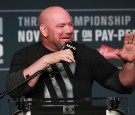 UFC president Dana White answers a question during the UFC 205 press conference