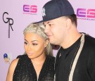 Blac Chyna and Rob Kardashian attend Blac Chyna's birthday celebration and unveiling of her 'Chymoji' Emoji Collection at Hard Rock Cafe on May 10, 2016 in Hollywood, California