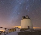 The building of the Russian-Turkish RTT-150 optical telescope at the TUBITAK National Observatory (TUG), located at an altitude of 2500m on Mount Bakirlitepe in Saklikent District of the city of Antal