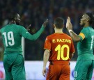 Soccer, Ivory Coast, Didier Drogba, Yaya Toure