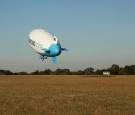 The Appliances Online blimp takes off from Camden Airport on April 28, 2016 in Sydney, Australia. 