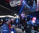 A fan plays at the Castlevania 2 Lords of Shadows display at the E3 Gaming and Technology Conference at the Los Angeles Convention Center on June 11, 2013 in Los Angeles, California. 