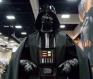 Darth Vader cosplayer attends Comic-Con International 2016 preview night on July 20, 2016 in San Diego, California. 