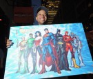 Hundreds of Super Hero Fans Line-Up Early as DC Entertainment Launches New Era of Comic Books