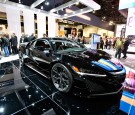 A 2017 Acura NSX Hybrid is displayed at the Panasonic booth at CES 2016 at the Las Vegas Convention Center on January 6, 2016 in Las Vegas, Nevada.