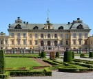 The majestic view of Drottningholm Palace in Sweden where friendly ghosts roam according to Queen Silvia of Sweden.