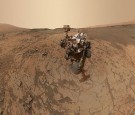 This self-portrait of NASA's Curiosity Mars rover shows the vehicle at the 'Mojave' site, where its drill collected the mission's second taste of Mount Sharp.