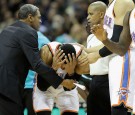 Russell Westbrook Earns Another Technical Foul After Accidentally Pegging Ref In Head With Ball