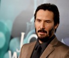 Actor Keanu Reeves arrives at a screening of Lionsgate Films' 'John Wick' at the Arclight Theatre on October 22, 2014 in Los Angeles, California.