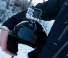 GoPro Hero 4 Black Edition mounted on skiing helmet