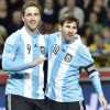 Soccer, Higuain, Lionel Messi, Argentina