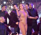 Mariah Carey performs during the New Year's Eve Countdown at Times Square on December 31, 2016 in New York City.