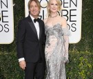 Musician Keith Urban and actress Nicole Kidman attend the 74th Annual Golden Globe Awards at The Beverly Hilton Hotel on January 8, 2017 in Beverly Hills, California. 