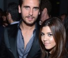 Scott Disick and Kourtney Kardashian attend the celebration of Dom Perignon Luminous Rose at Wall at W Hotel on December 6, 2012 in Miami Beach, Florida