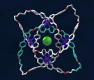 Fly-around video of the structure of a molecular knot with eight crossings