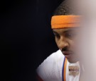 Carmelo Anthony #7 of the New York Knicks sits on the bench during the second half of the NBA game against the Phoenix Suns at Talking Stick Resort Arena on December 13, 2016 in Phoenix, Arizona.