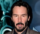 Actor Keanu Reeves arrives at a screening of Lionsgate Films' 'John Wick' at the Arclight Theatre on October 22, 2014 in Los Angeles, California. 