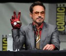 Actor Robert Downey Jr. speaks at Marvel Studios 'Iron Man 3' panel during Comic-Con International 2012 at San Diego Convention Center on July 14, 2012 in San Diego, California