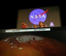 Phoenix principal investigator, University of Arizona, Peter Smith (L) and Phoenix project manager, JPL, Barry Goldstein address a final press conference at Jet Propulsion Laboratory (JPL).