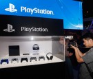 A PlayStation enthusiast taking photos of the Sony PlayStation 4 and peripherals during the  E3 in Los Angeles, California. 