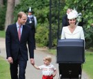 The Christening Of Princess Charlotte Of Cambridge