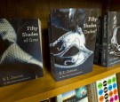 Copies of the book 'Fifty Shades of Grey