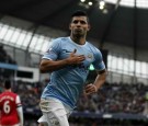 Soccer, Sergio Aguero, Manchester City