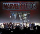 Cast and crew of Marvel movies 'Black Panther,' 'Captain Marvel,' 'Doctor Strange,' 'Guardians of the Galaxy Vol. 2,' and 'Spider-Man: Homecoming' attend the Marvel Studios presentation