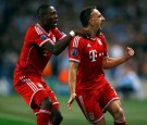 Soccer, Bayern Munich, Franck Ribery, David Alaba