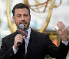 Host Jimmy Kimmel speaks during the red carpet rollout for the 68th Emmy Awards press preview day at Microsoft Theater on September 14, 2016 in Los Angeles, California