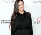 Demi Moore attends Harper's BAZAAR celebration of the 150 Most Fashionable Women presented by TUMI in partnership with American Express, La Perla, and Hearts On Fire