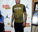 Professional basketball player Carmelo Anthony attends the 'Alvin And The Chipmunks: The Road Chip' New York Screening at Regal E-Walk on December 15, 2015 in New York City. 