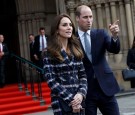  Prince William, Duke of Cambridge and Catherine, Duchess of Cambridge leave Manchester Town Hall