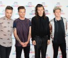 Liam Payne, Louis Tomlinson, Harry Styles and Niall Horan of One Direction attend the BBC Music Awards at Genting Arena 