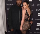  Kanye West and Kim Kardashian West attend Harper's Bazaar's celebration of 'ICONS By Carine Roitfeld' presented by Infor, Laura Mercier, and Stella Artois at The Plaza Hotel on September 9, 2016.