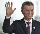 President Mauricio Macri of Argentina arrives at the Hangzhou Exhibition Center to participate in G20 Summit, 