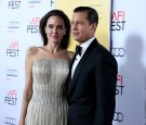 Writer-director-producer-actress Angelina Jolie Pitt (L) and actor-producer Brad Pitt attend Audi at the opening night gala premiere of 'By the Sea' during AFI FEST 2015