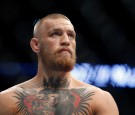 Conor McGregor waits for the start of his welterweight rematch against Nate Diaz at the UFC 202 event at T-Mobile Arena on August 20, 2016 in Las Vegas, Nevada.