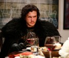 LATE NIGHT WITH SETH MEYERS -- Episode 0188 -- Pictured: Kit Harrington as Jon Snow during the 'Game of Thrones' skit on April 2, 2015.