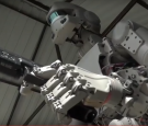 Russian Terminator Humanoid Robot FEDOR Learns To Shoot With Both Hands