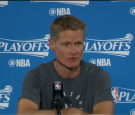 Steve Kerr Postgame News Conference | Warriors vs Blazers R1G2 | April 16, 2017