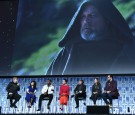 Star Wars: The Last Jedi cast attends a fan convention.