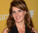 Actress Nia Vardalos arrives at the 2012 Women In Film Crystal + Lucy Awards held at The Beverly Hilton Hotel